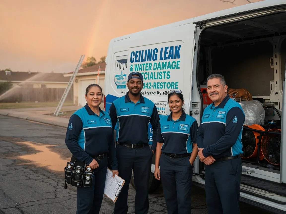 Ceiling Leak Cleanup company in North Bloomfield, OH